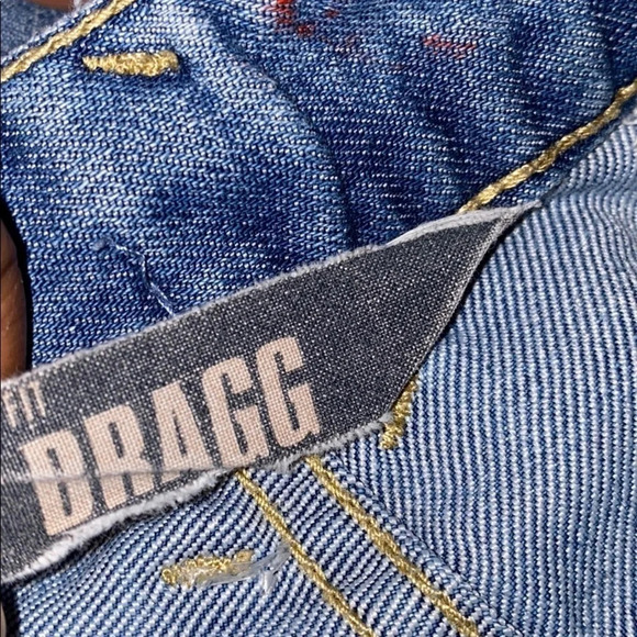 H&M Bragg  fit distressed boy denim jeans shorts 6 - Picture 6 of 14